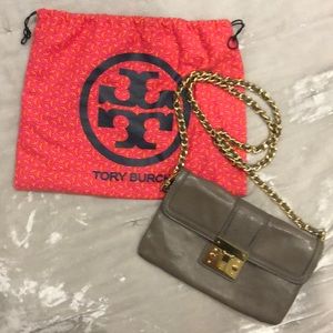 Grey Tory Burch bag